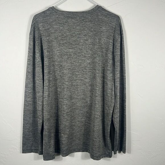 🏀 OKLAHOMA CITY THUNDER NBA Polyester Pullover Long Sleeve Dri-Fit T-Shirt Sz L - Picture 5 of 7